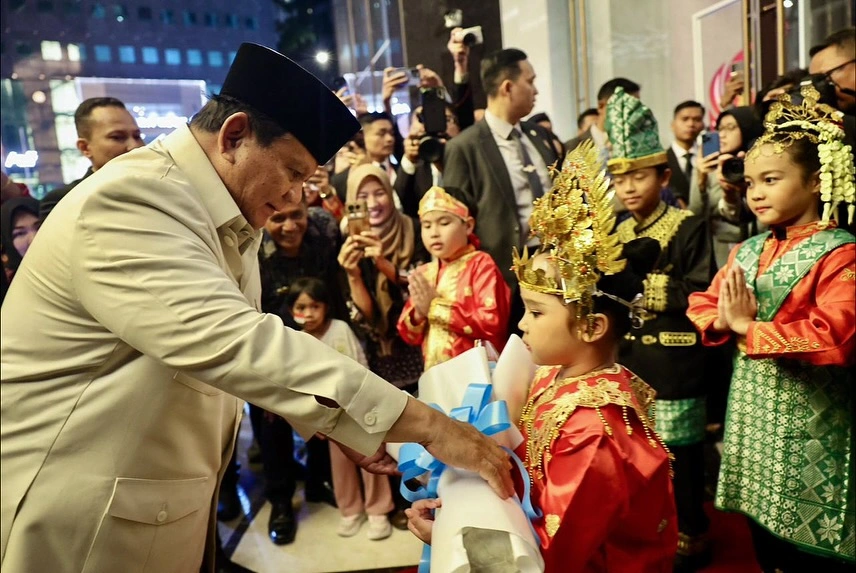 Prabowo Subianto saat menghadiri KTT ASEAN ke-47 di Kuala Lumpur, pada Minggu 26 Oktober 2025. (Instagram presidenrepublikindonesia)